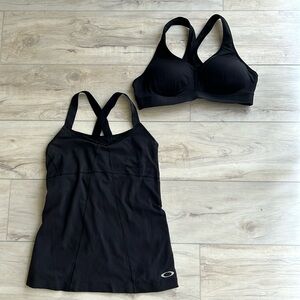 Oakley/Champion m athletic top/bra